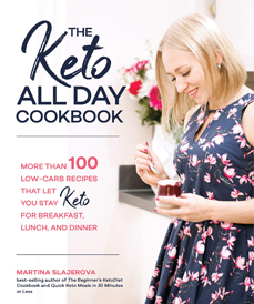 The Keto All Day Cookbook by Martina Slajerova (Fair Winds, 2019)